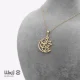 پلاک شعر مرا تا جان بود جانان تو باشی طرح کشیده