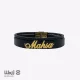 دستبند چرم اسم mahsa(مهسا) 6 Mahsa