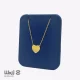 گردنبند طرح قلب کد PE01300 7 گردنبند طرح قلب کد PE01300