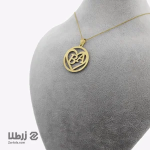 پلاک حروف A&B با قاب