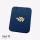 پلاک طرح برگ زیتون کد PE01359 3 پلاک طرح برگ زیتون کد PE01359